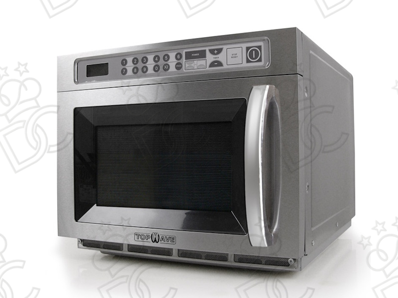 Four à micro-ondes Topwave TW 1800 avec  commandes numériques - puissance 1.800 W - capacité 30 l