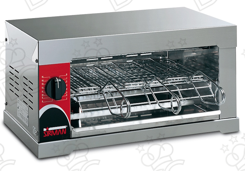 Toaster 6C - 3 clamps - with selector switch