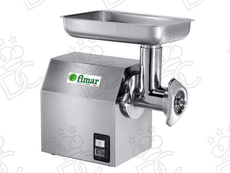 Meat mincer 12CE mouth ø 52 mm - removable grinding unit in aluminium - single phase