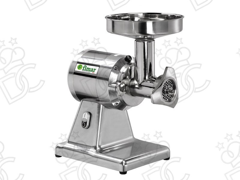Meat Mincer 12TS - mouth ø 52 mm - removable grinding unit in aluminium - single phase