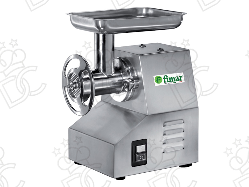 Meat Mincer 22TSE - mouth ø 64 mm - removable aluminum grinding unit - single-phase