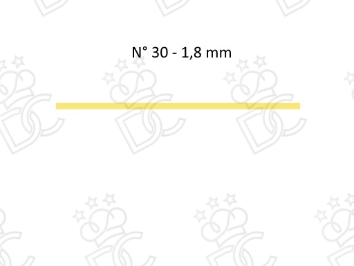 Trafila n. 30 in bronzo per tagliatelle mm 1,8
