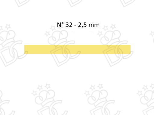 Trafila n. 32 in bronzo per tagliatelle mm 3,5