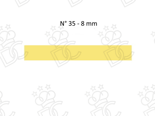 Filière n° 35 en bronze pour tagliatelles 8 mm