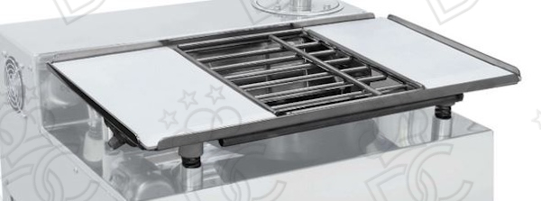 Heated vibrating table for Chocotemper Top 11