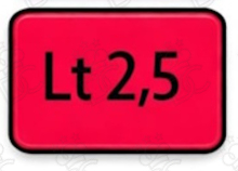 Bac de 2,5 L