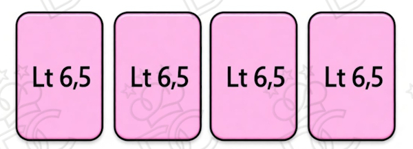 Containers for Comega - no. 4 of 6.5 lt