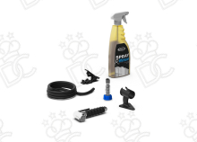 Doccia manuale esterna con detergente