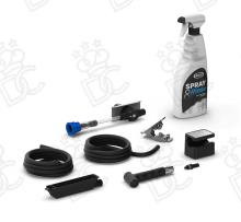 QUICK.Rinse - Kit lavaggio esterno e scarico + Flacone di detergente