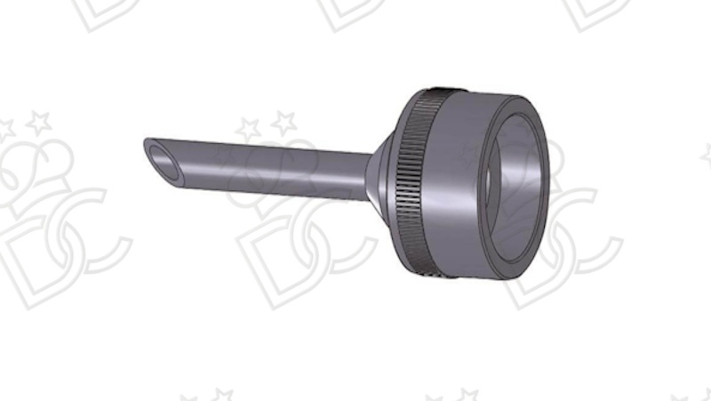 Beccuccio Ø 10 mm lunghezza 11 cm - per adattatore e pistola Dosicream