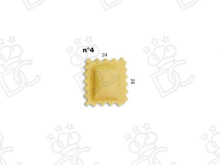 Ravioli mold No. 4 - Size mm 24x26 - Weight g 2.1