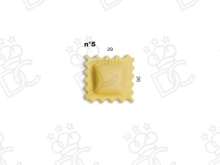 Ravioli mold No. 5 - Size mm 29x26 - Weight g 2.8