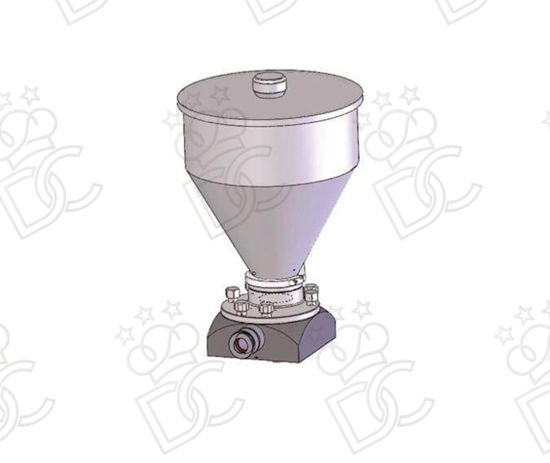 8.5 L hopper assembly for Dosicream