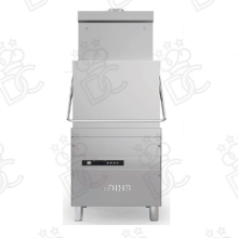 Hood-type electronic dishwasher - 12 / 72 racks/h