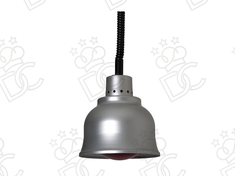Lampada riscaldante ad infrarosso in alluminio - luce rossa