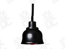 Lampada riscaldante ad infrarosso in alluminio nero opaco  - entra per conoscere le varie opzioni