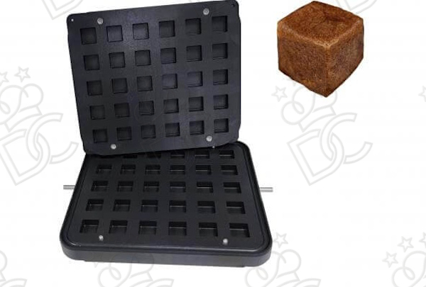 Cube plate for choux pastry