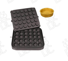 Round plate - 50 mm diameter with vertical sides for Cook-Matic
