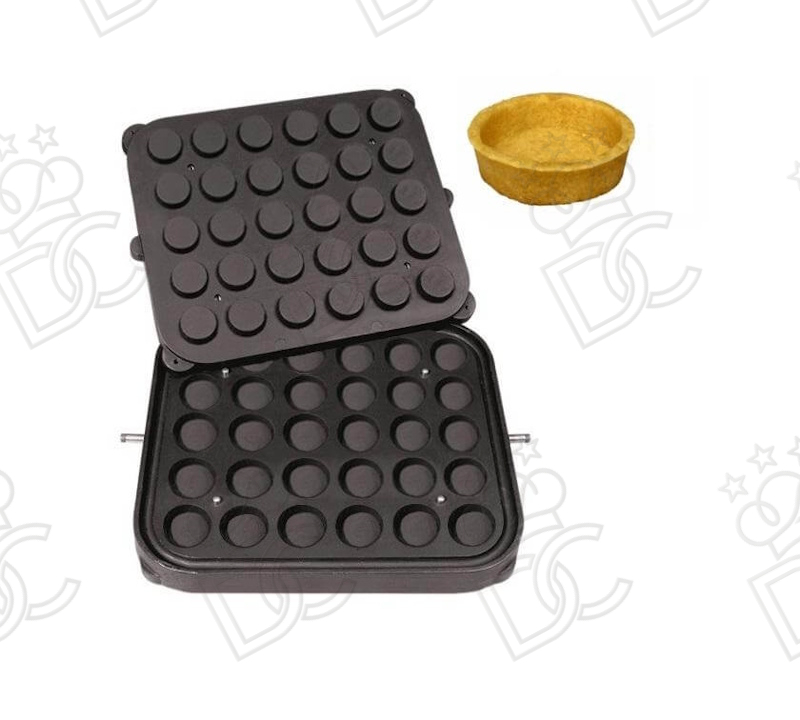 Round plate - 50 mm diameter with vertical sides for Cook-Matic