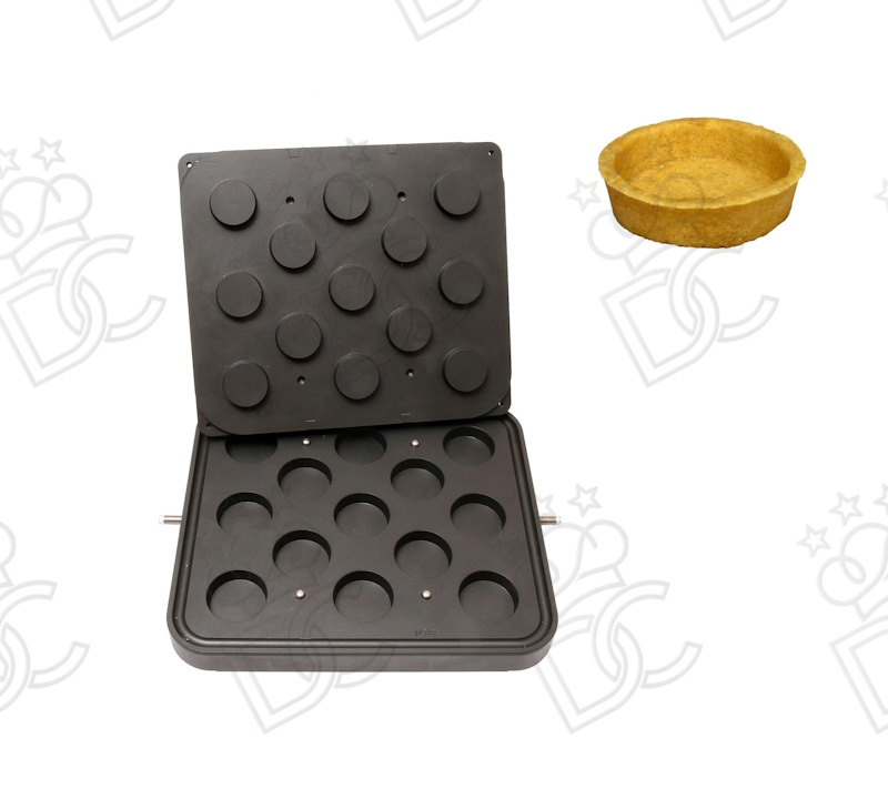 Round plate - 60 mm diameter, vertical sides for Cook-Matic