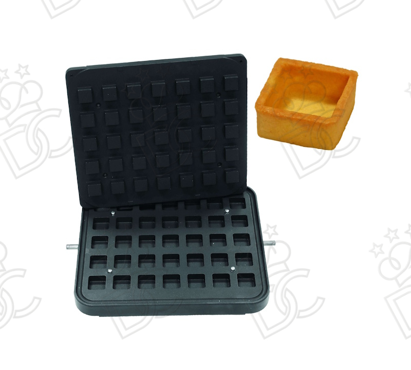 Small square plate for Cook-Matic