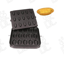 Large festooned boat-shaped plate for Cook-Matic