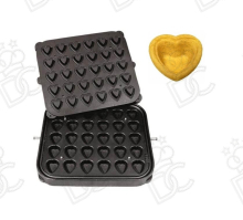 Heart-shaped plate for Cook-Matic