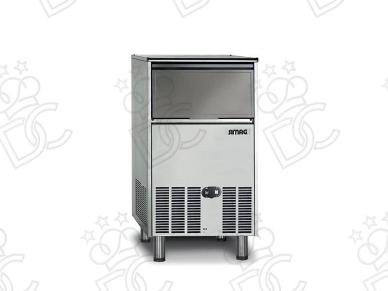 Produttore di ghiaccio cubetto pieno standard - Produzione 24/h: 51Kg