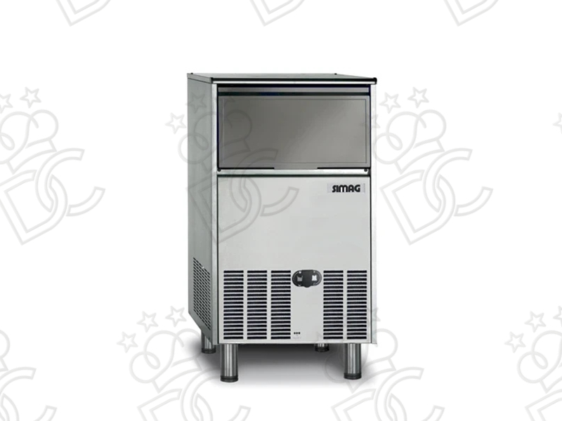 Produttore di ghiaccio cubetto pieno standard - Produzione 24/h: 90Kg