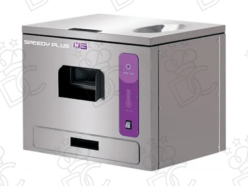 Asciugaposate - Lucidaposate da Banco Produttività Max 3000 Pz/h