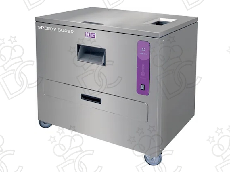 Asciugaposate - Lucidaposate Carrellata Produttività Max 6000 Pz/h
