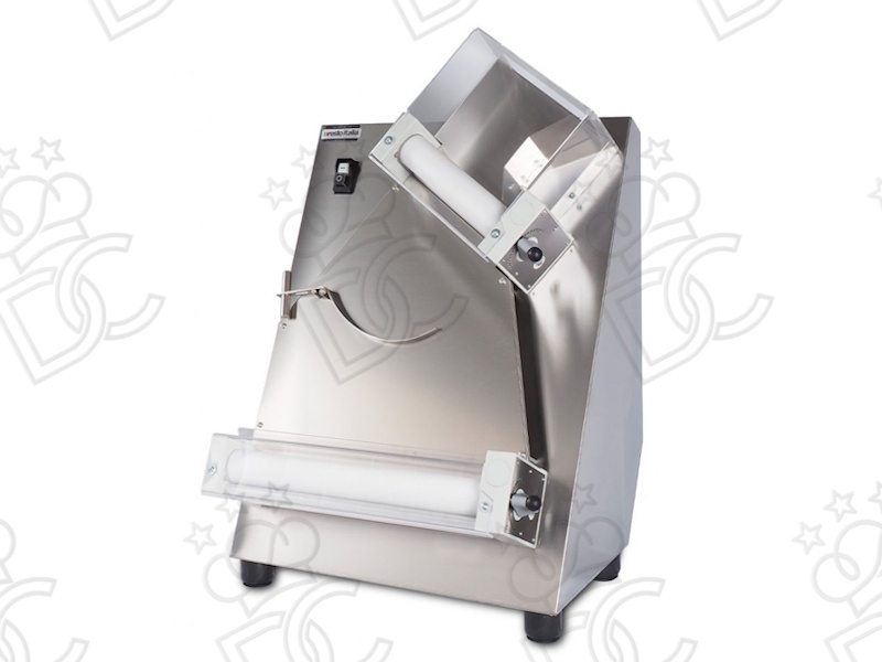 Stendipizza in acciaio Inox - linea SPR30 - Rullo Cm 30 - peso pasta gr. 80/210