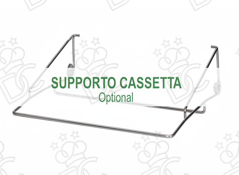 Supporto di sostegno cassette per asciugaposate ASC 10 MINI
