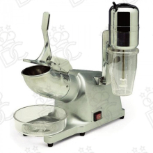 Snow ice crusher with milkshake mixer